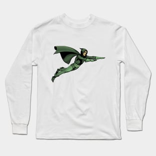 Green Lama Long Sleeve T-Shirt